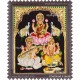 Lakshmi Saraswati Ganesha Tanjore Painting
