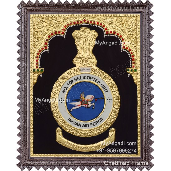 Indian Air Force Tanjore Painting