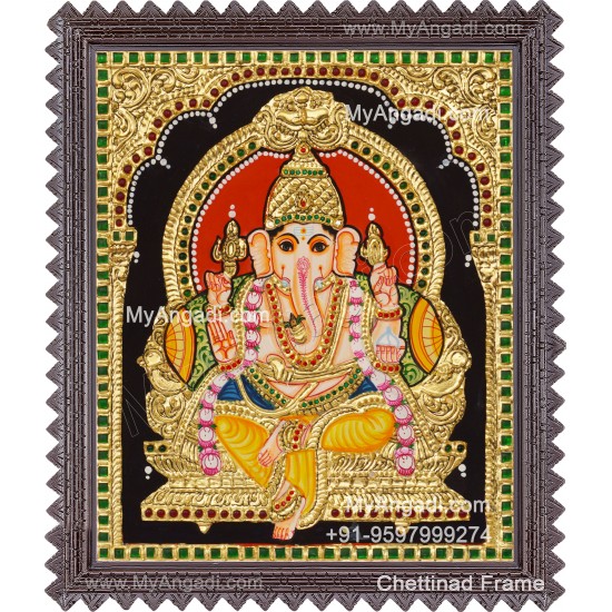 Vinayagar Tanjore Painting