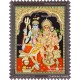 Shivan Family Tanjore Painting