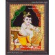 Butter Krishna Tanjore Painting