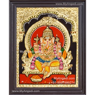 Ganesha Tanjore Paintings