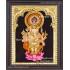 Kan Drishti Ganesha Tanjore Painting