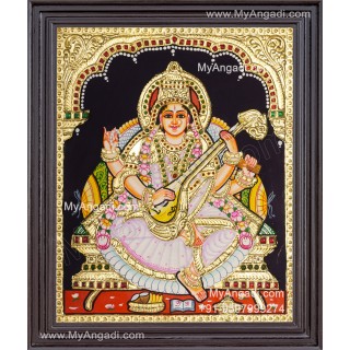 Saraswathi Tanjore Paintings