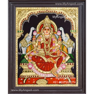 Gajalakshmi Tanjore Paintings