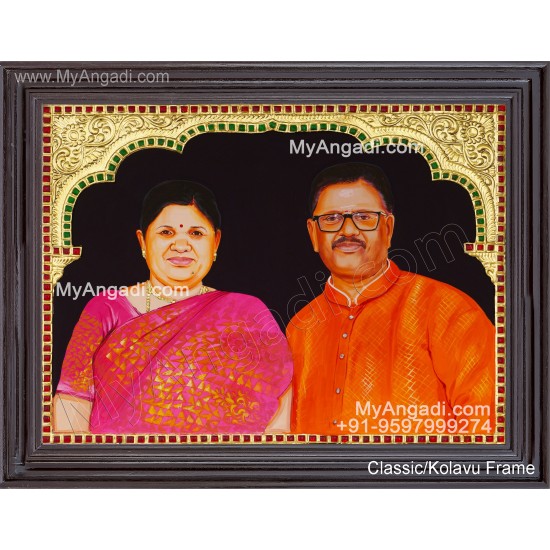 Portrait Tanjore Painting