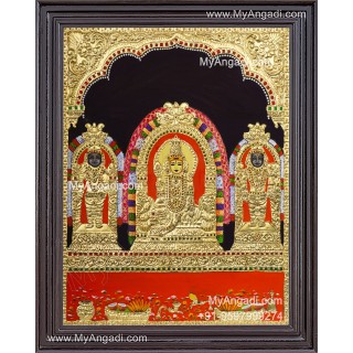 Murugan Valli Deivanai Tanjore Painting