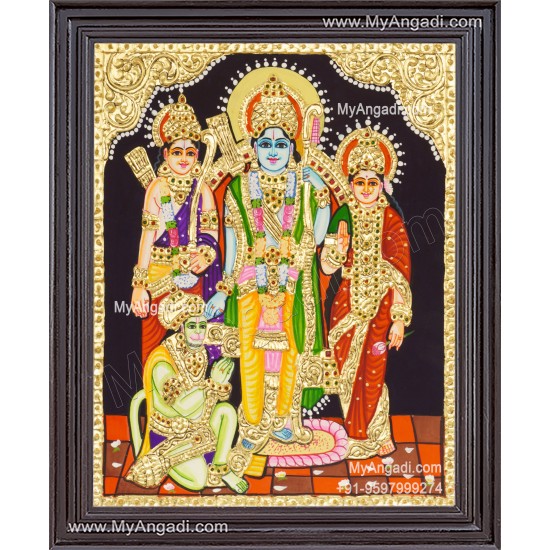 Ram Darbar Tanjore Painting