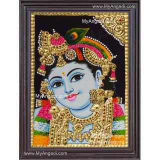 Krishna Tanjore Painting