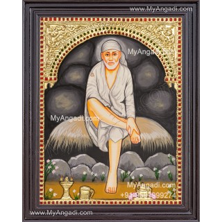 Saibaba Tanjore Painting