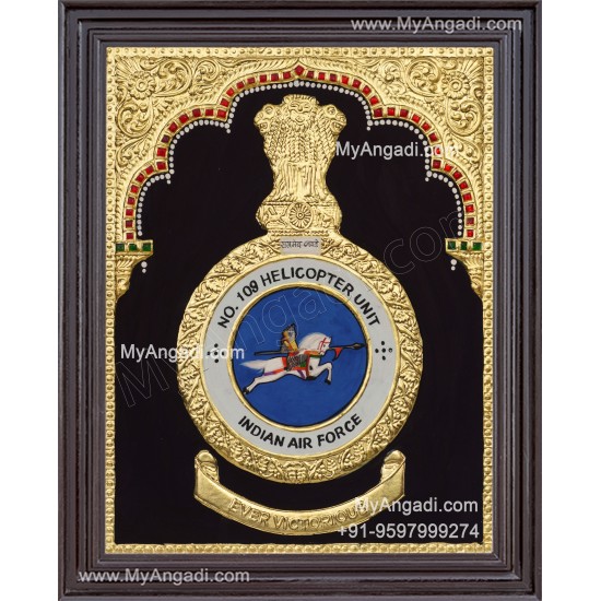 Indian Air Force Tanjore Painting