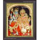 Shivan Family Tanjore Painting