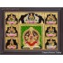 Ashta Lakshmi Tanjore Painting, AshtaLakshmi Tanjore Painting