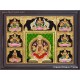 Ashta Lakshmi Tanjore Painting, AshtaLakshmi Tanjore Painting