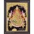 Gajalakshmi Tanjore Painting
