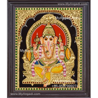 Vinayagar Tanjore Painting