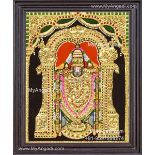 Venkatachalapathy  Tanjore Painting
