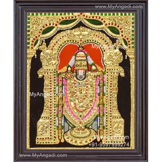 Venkatachalapathy  Tanjore Painting