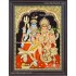 Shivan Family Tanjore Painting
