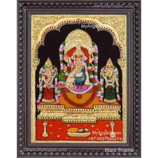 Murugan Valli Deivanai Tanjore Painting
