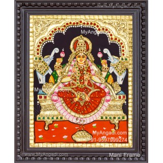 Gajalakshmi Tanjore Painting 