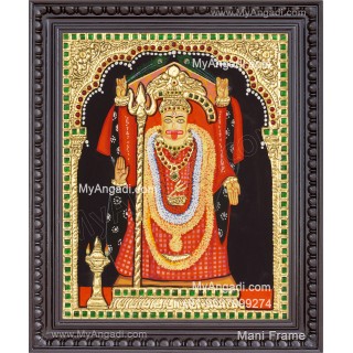 Maa Ugratara Tanjore Painting