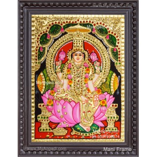 Aishwarya Lakshmi Tanjore Painting, Ishwarya Lakshmi Tanjore Painting