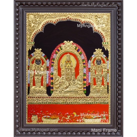 Murugan Valli Deivanai Tanjore Painting