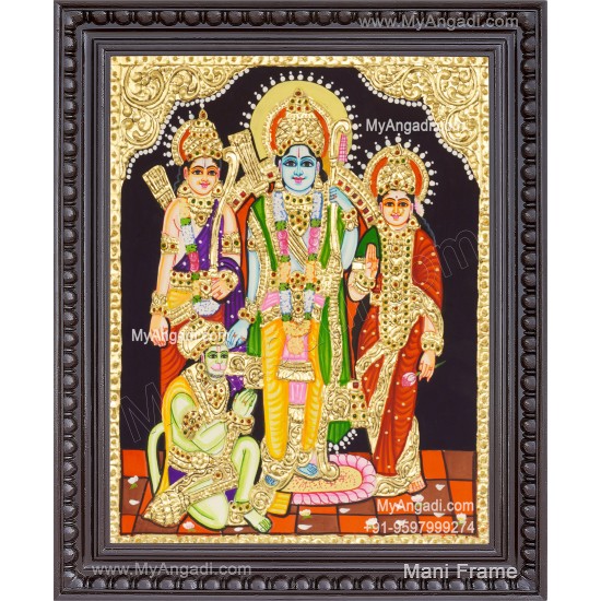 Ram Darbar Tanjore Painting