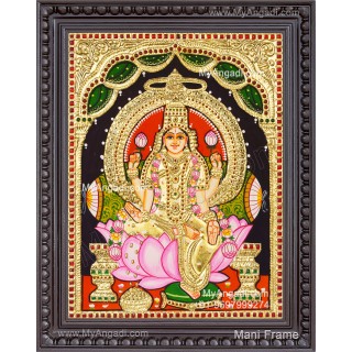 Aishwarya Lakshmi Tanjore Painting, Ishwarya Lakshmi Tanjore Painting