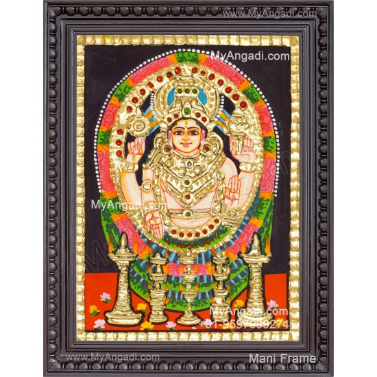 Chottanikara Bagavathi Amman Tanjore Painting