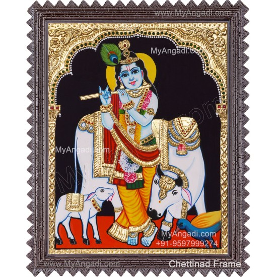 Krishnar Tanjore Painting