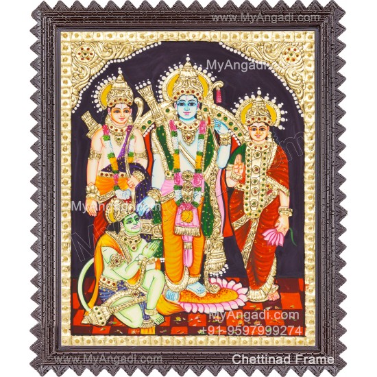 Ram Darbar Tanjore Painting