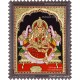 Gajalakshmi Tanjore Painting