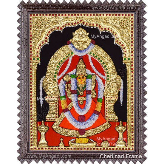 Angalamman Tanjore Painting