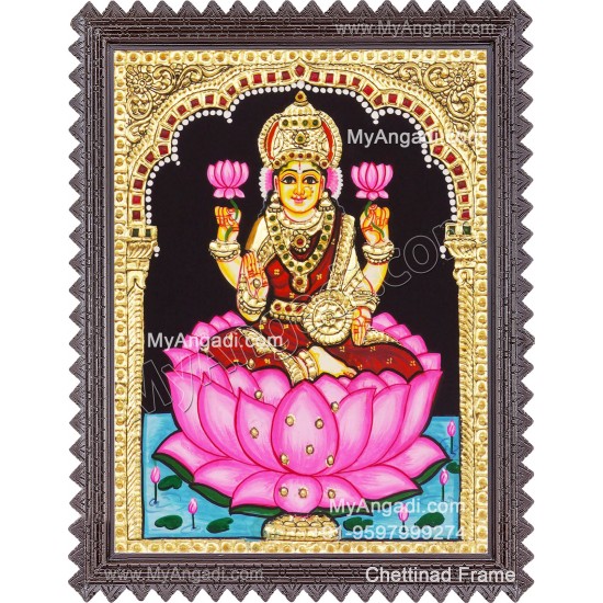Mahalakshmi Tanjore Painting