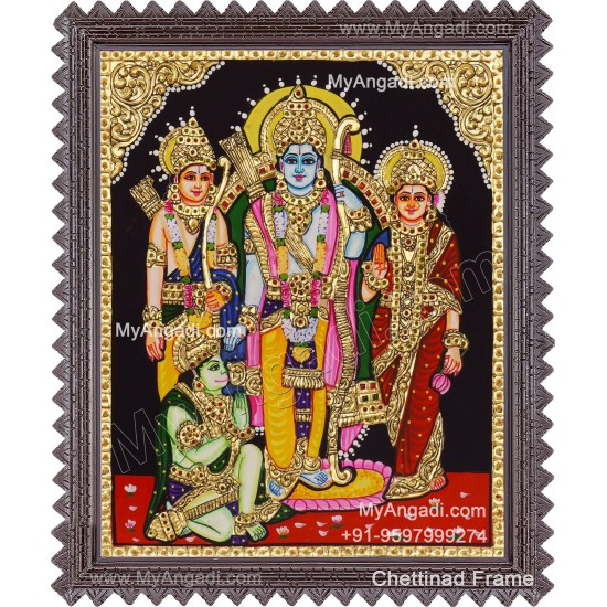 Ram Darbar Tanjore Painting