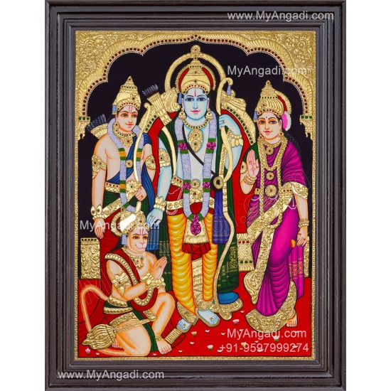 Ram Darbar Tanjore Painting