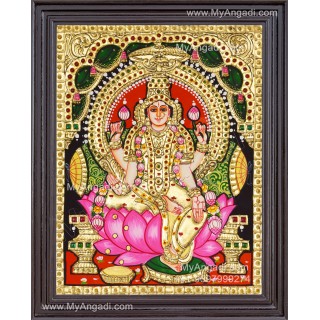 Iswarya Lakshmi Tanjore Painting