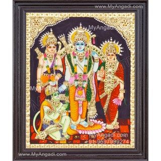 Ram Darbar Tanjore Painting