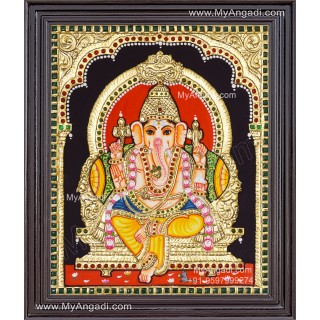 Vinayagar Tanjore Painting