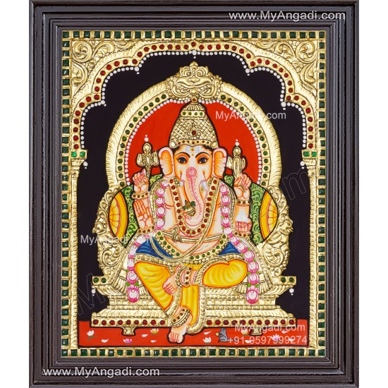 Vinayagar Tanjore Painting