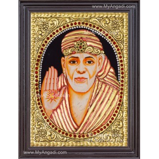 Saibaba Tanjore Painting