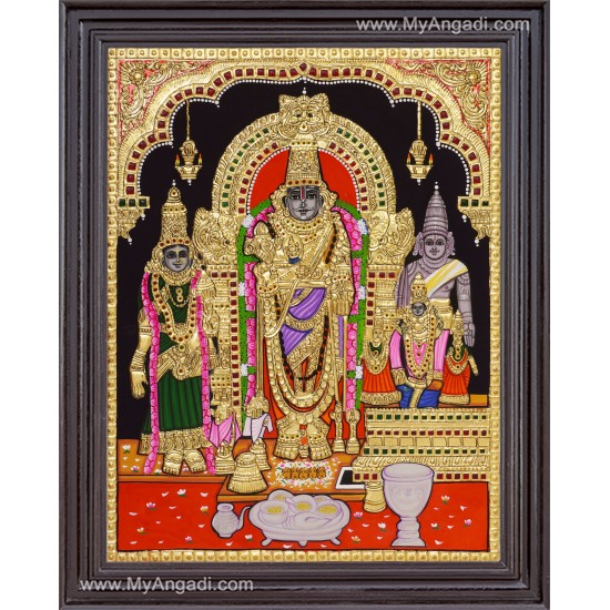 Parthasarathy Perumal Tanjore Painting