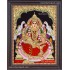 Gajalakshmi Tanjore Painting