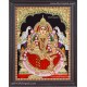 Gajalakshmi Tanjore Painting