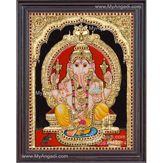 Vinayagar Tanjore Painting
