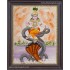 Kalinga Narthanam Krishna Tanjore Painting, Krishna Tanjore Painting