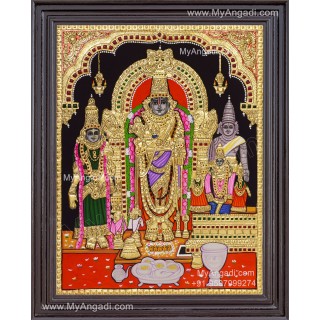 Parthasarathy Perumal Tanjore Painting
