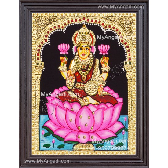 Mahalakshmi Tanjore Painting